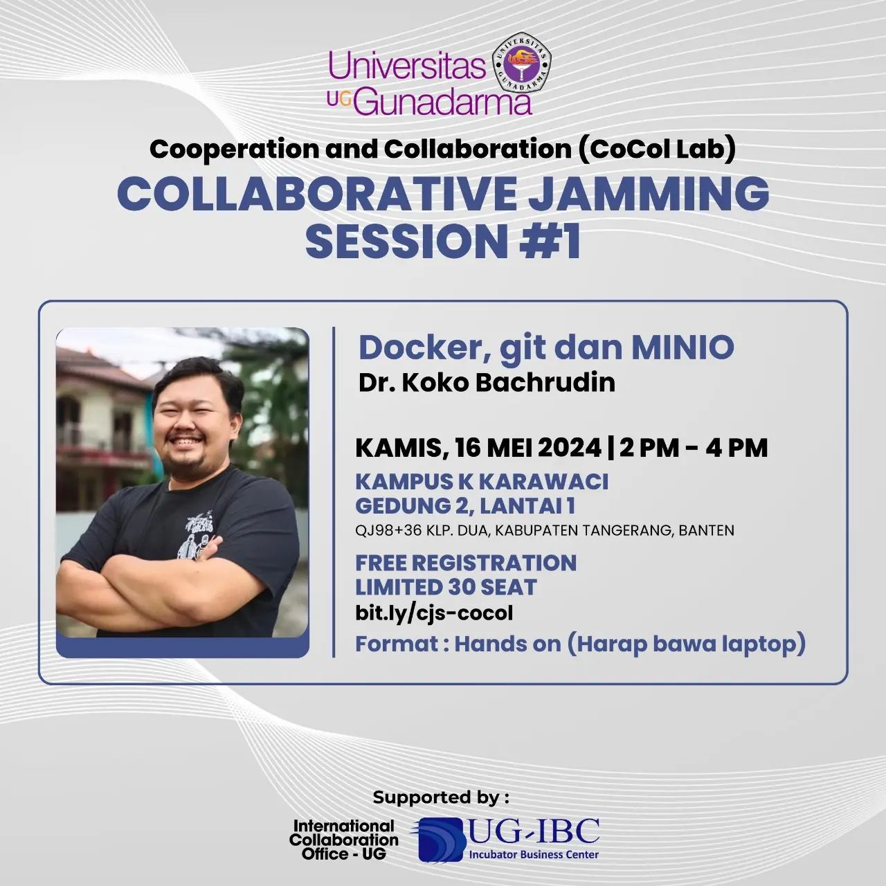 Collaborative Jamming 1: Docker, Git, and Minio